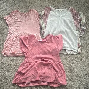 3-Pack Small Boutique Tops